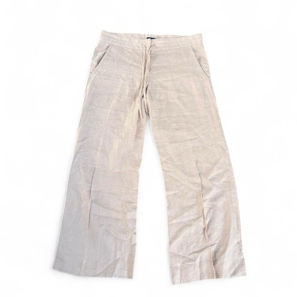 Rose/peach Linen Pants - Picture 2 of 6